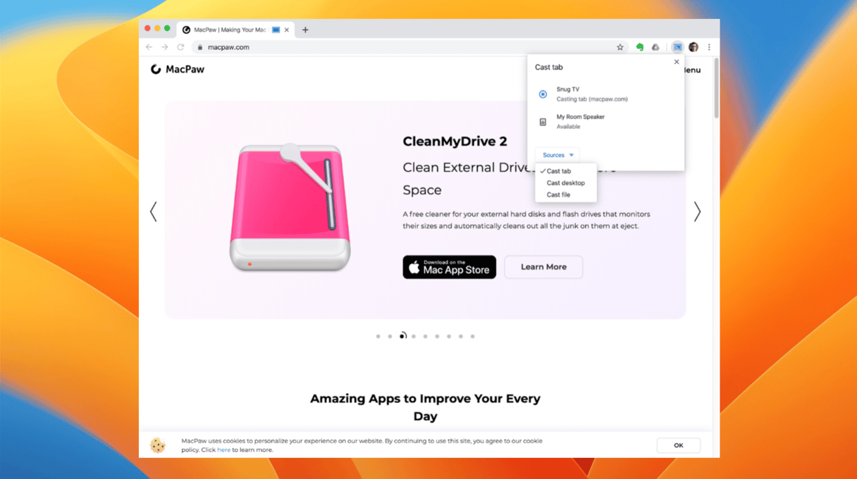 如何使用Chromecast从Mac流式传输